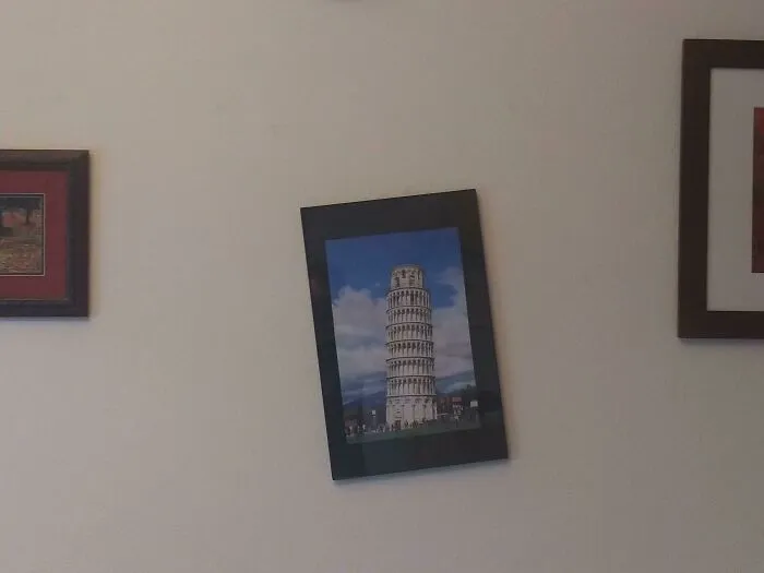My Dad Hung Up A Photo