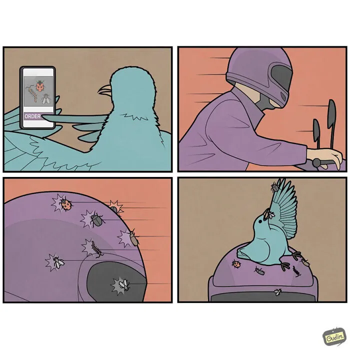 30 Brilliantly Sarcastic Comics By Anton Gudim That Capture Life’s Ironies (New Pics)