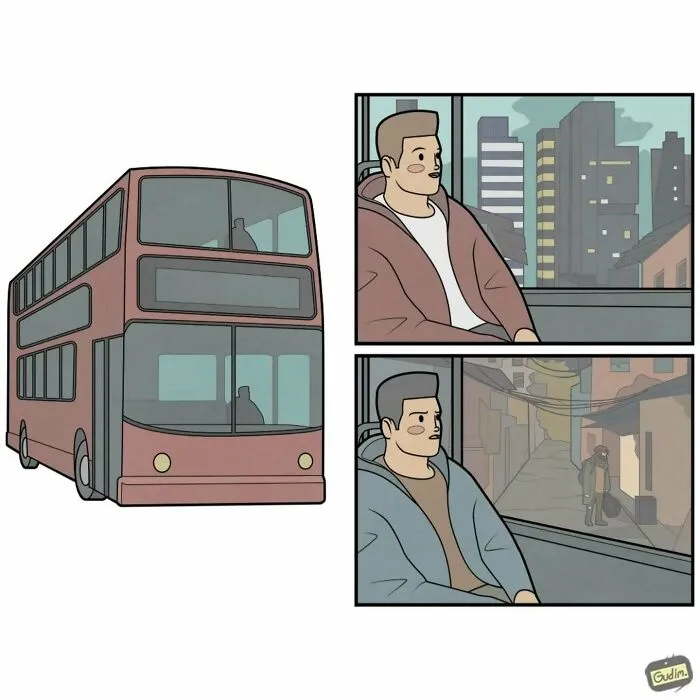 30 Brilliantly Sarcastic Comics By Anton Gudim That Capture Life’s Ironies (New Pics)