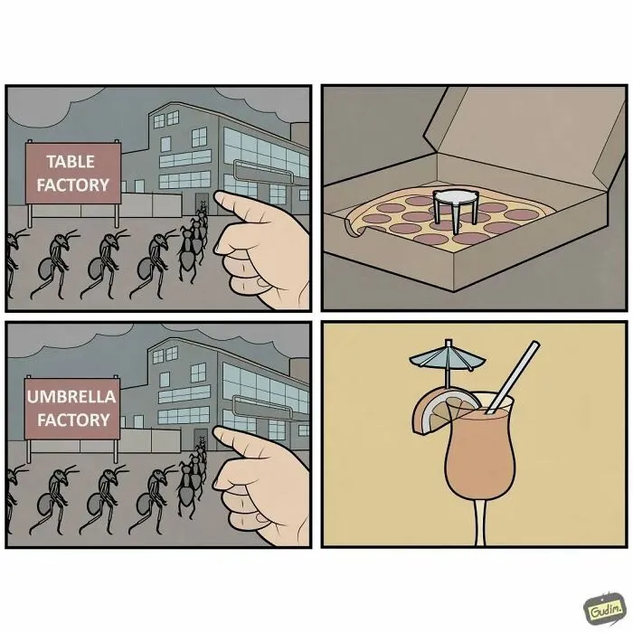 30 Brilliantly Sarcastic Comics By Anton Gudim That Capture Life’s Ironies (New Pics)