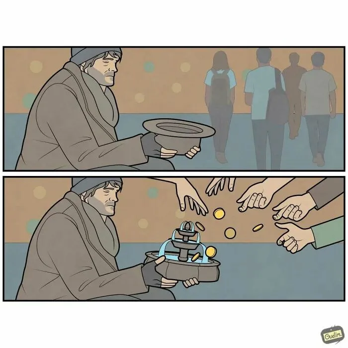 30 Brilliantly Sarcastic Comics By Anton Gudim That Capture Life’s Ironies (New Pics)