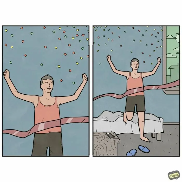 30 Brilliantly Sarcastic Comics By Anton Gudim That Capture Life’s Ironies (New Pics)