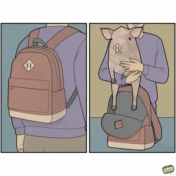 30 Brilliantly Sarcastic Comics By Anton Gudim That Capture Life’s Ironies (New Pics)