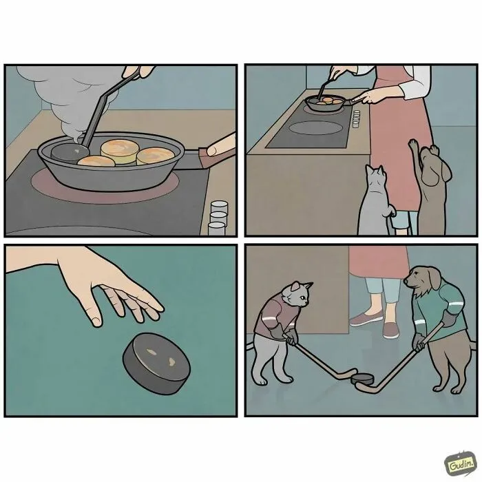 30 Brilliantly Sarcastic Comics By Anton Gudim That Capture Life’s Ironies (New Pics)