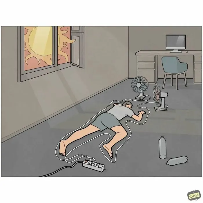 30 Brilliantly Sarcastic Comics By Anton Gudim That Capture Life’s Ironies (New Pics)
