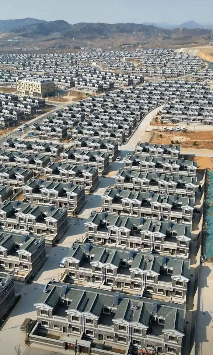 Another Newly Built Chinese Village