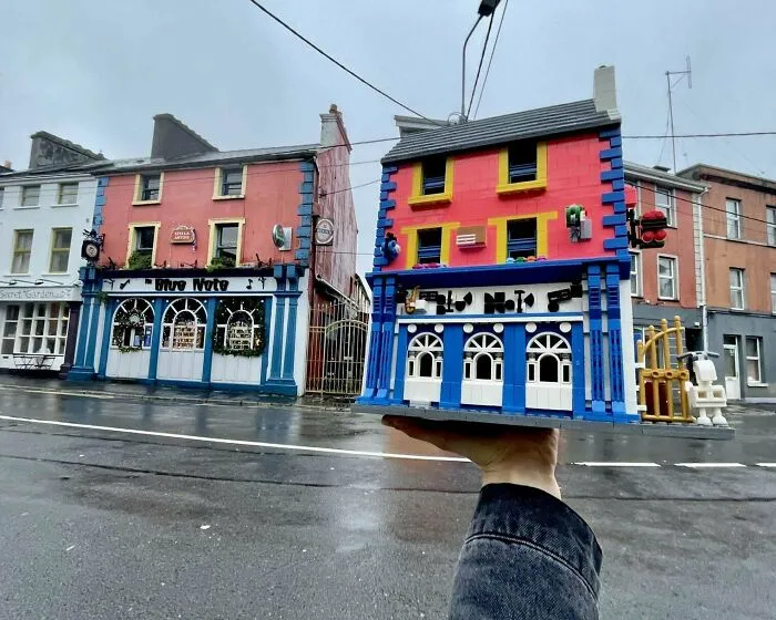 I Was Asked To Make A LEGO Model Of My Local Pub!