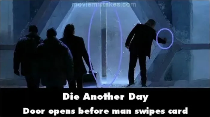 Door Opens Before Man Swipes Card