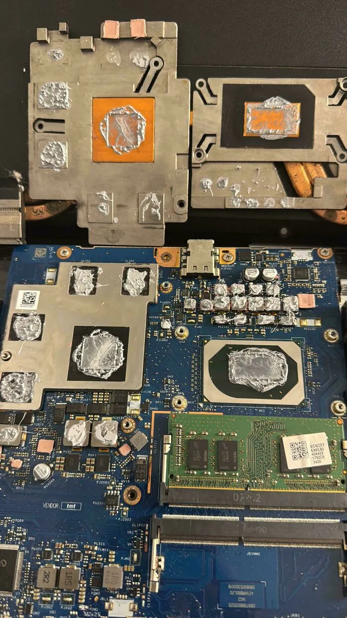 Customer States, Replaced Thermal Paste And A Few Days Later Stopped Displaying Any Image Out