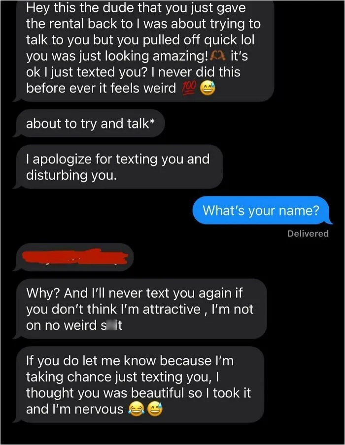 I Didn’t Give Him My Number, He Got It From My Vacuum Rental Receipt
