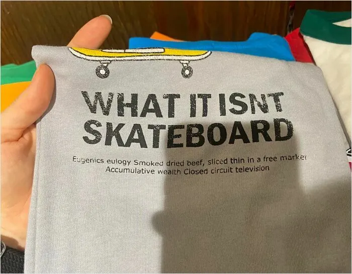On A T Shirt In Osaka, Unsure What This Is Supposed Say But I Love It