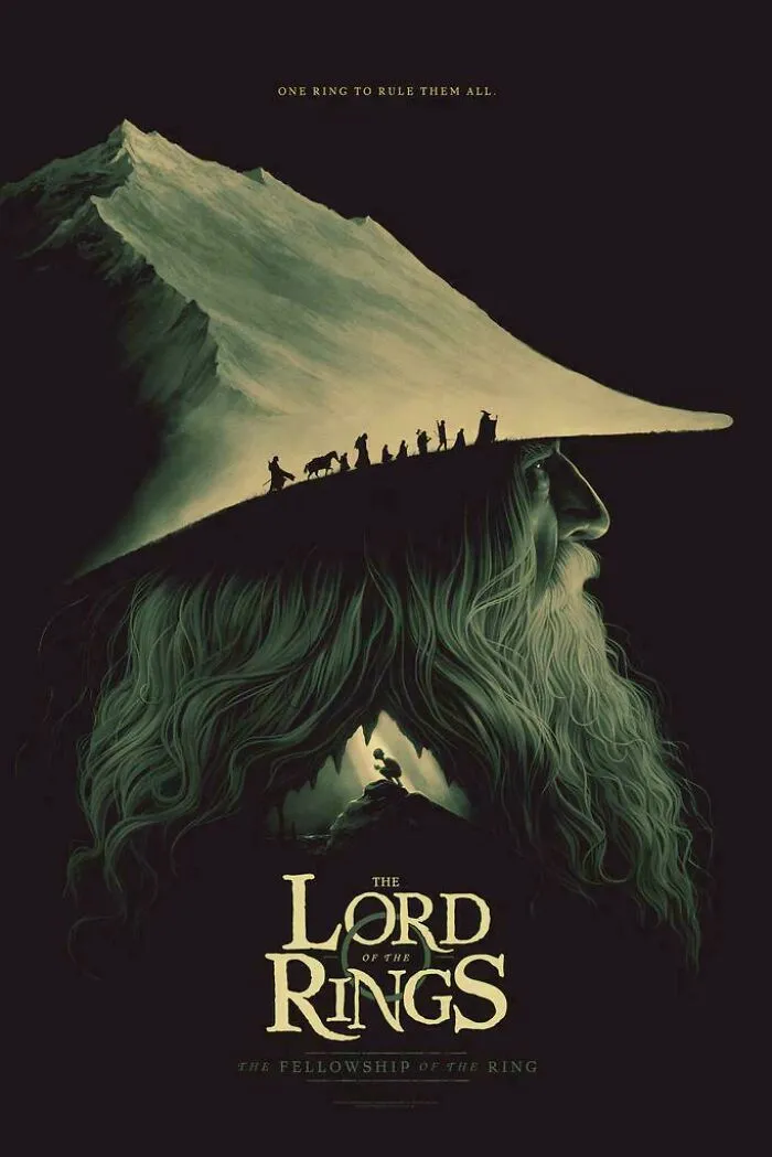 Poster de El señor de los Anillos, por Phantom City Creative