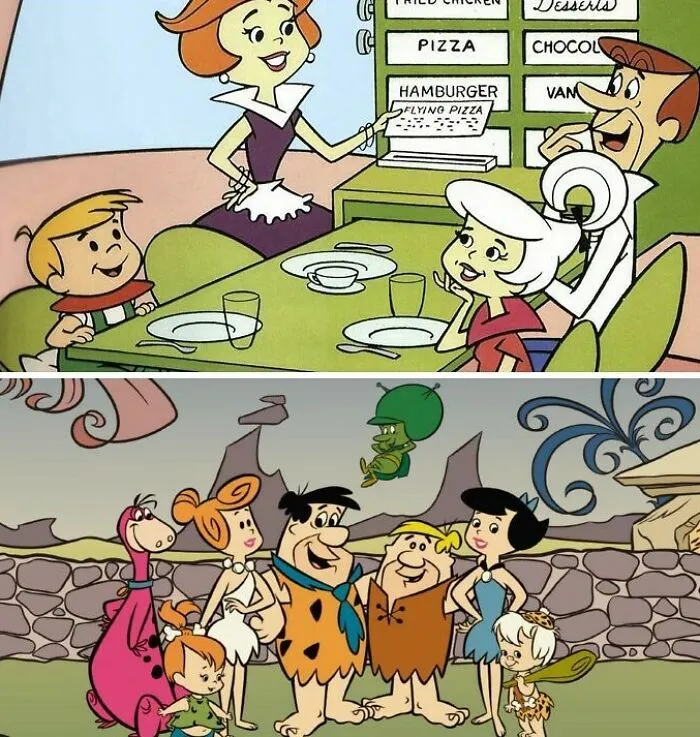 The Flinstones And Jetsons Are On The Same Planet, At The Same Time