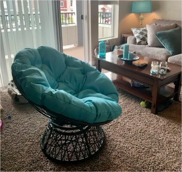 Sink Into Supreme Comfort And Spin Into Relaxation With A <a Style="Display:inline;" Href="Https://Www.amazon.com/Osp-Designs-Papasan-Chair-Cushion/Dp/B07bcqyqlz?ie=utf8&th=1&linkcode=ll1&tag=bptoucan-20&linkid=87ac1cc3b1d0433bdff32d1a88a4a180&language=en_us&ref_=as_li_ss_tl" Target="_blank"><span Style="Font: Inherit; Color: #d74b1f;"> Papasan Chair With 360 Swivel </Span> That Wraps You In Cozy Tranquility From Every Angle