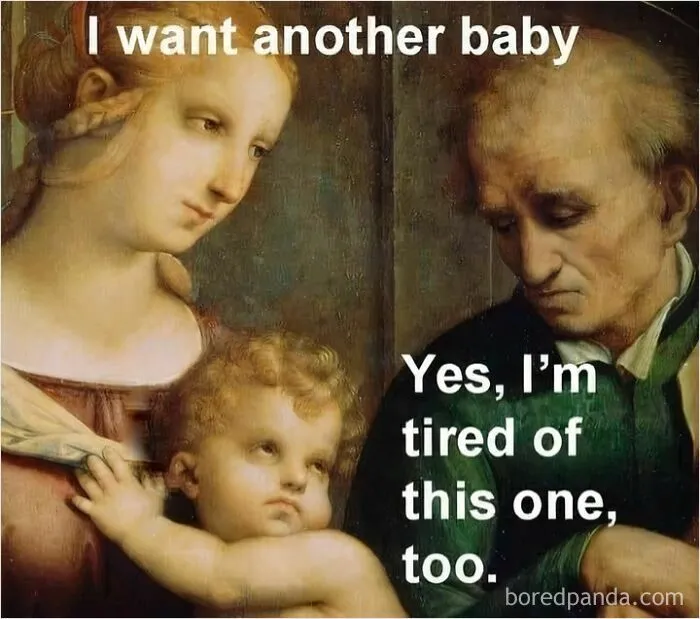 50 Funny Memes That Masterfully Combine Classical Art And Relatable Humor