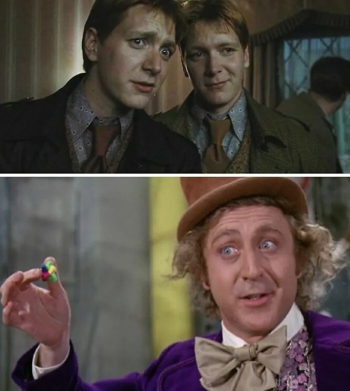 George Weasly Is Actually Willy Wonka