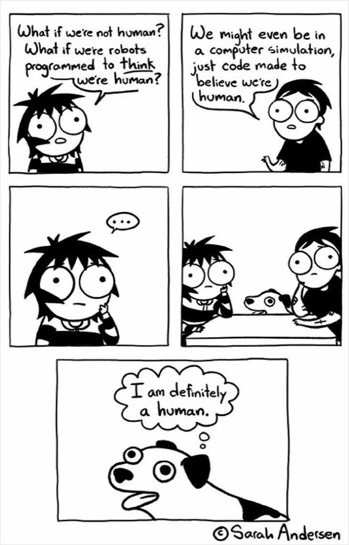 22 Funny Comics By Sarah Andersen Show The Quirky Differences Between Cats And Dogs