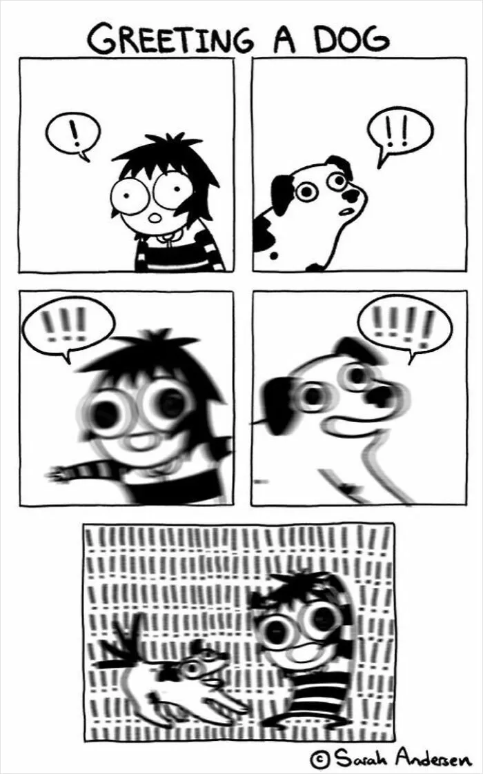 22 Funny Comics By Sarah Andersen Show The Quirky Differences Between Cats And Dogs