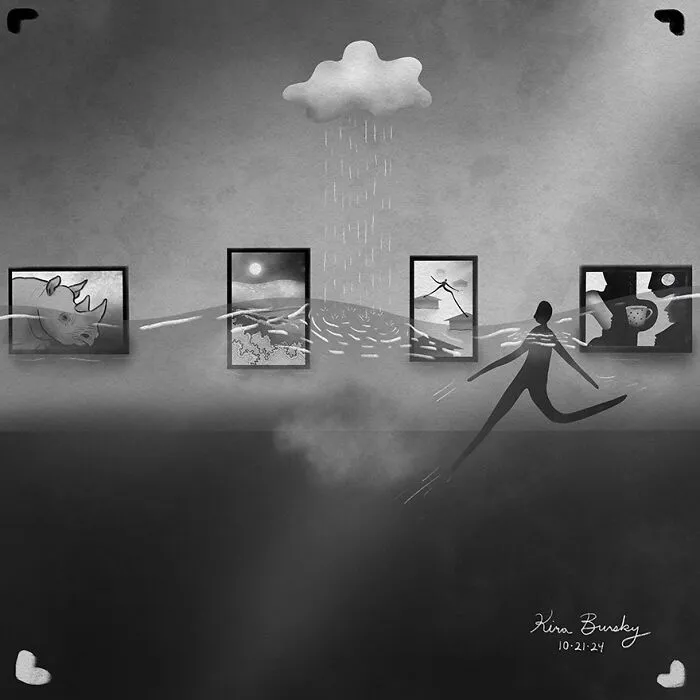 31 Illustrations Exploring The Devastating Impact Of Hurricane Helene Drawn By This Artist