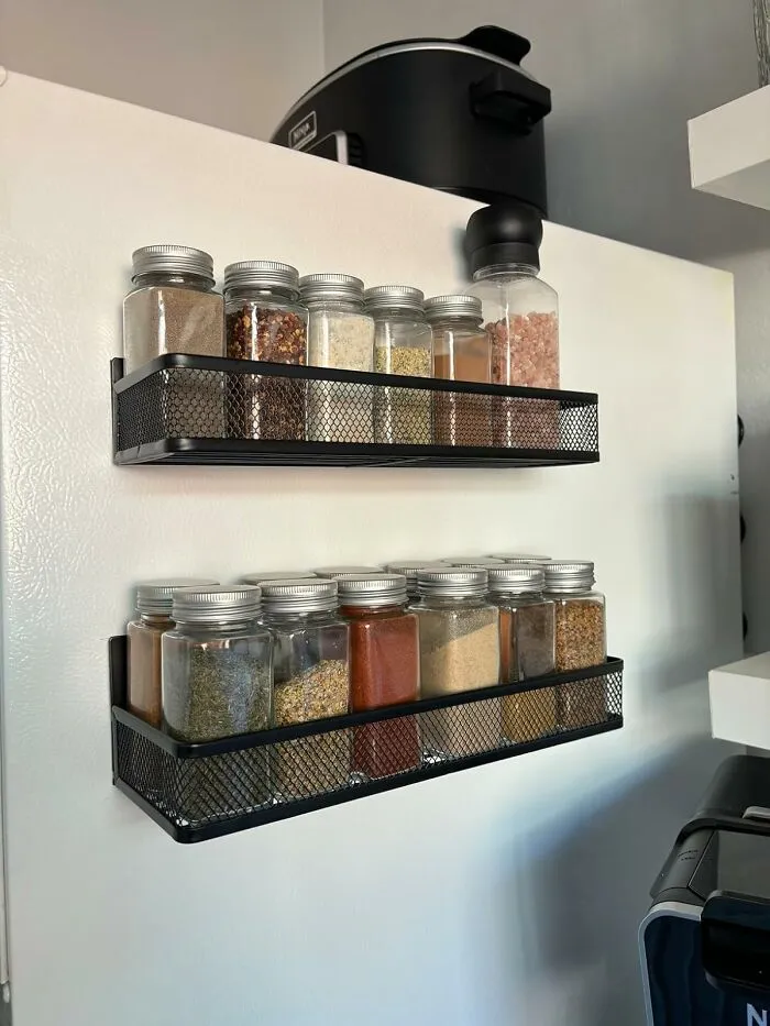 Your Kitchen's New BFF Is A <a Style="Display:inline;" Href="Https://Www.amazon.com/Aufworld-Refrigerator-Organizer-Seasoning-Organization/Dp/B0c5dhxtnn?ie=utf8&th=1&linkcode=ll1&tag=bpsquid-20&linkid=f6fc39a439c19345567ddd1750bb648d&language=en_us&ref_=as_li_ss_tl" Target="_blank"><span Style="Font: Inherit; Color: #d74b1f;"> Magnetic Spice Rack </Span> That Keeps Your Flavors In Line!