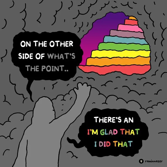 45 Vibrant Illustrations Offering Words Of Wisdom By Ramin Nazer