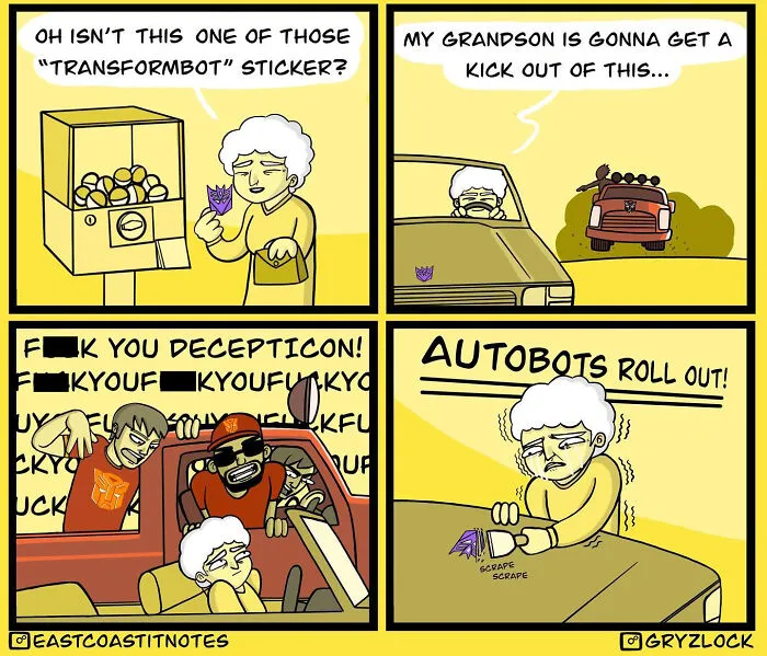 20 Hilariously Bizarre Comics With A Dark Twist, By Gryzlock (New Pics)