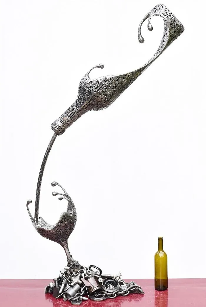 From Scrap To Sculptures: 20 Impressive Works Of Art Made By This Artist (New Pics)