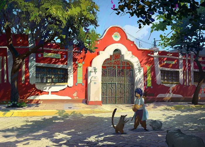 48 Cozy Paintings By A Plein-Air Artist, Angela Sung
