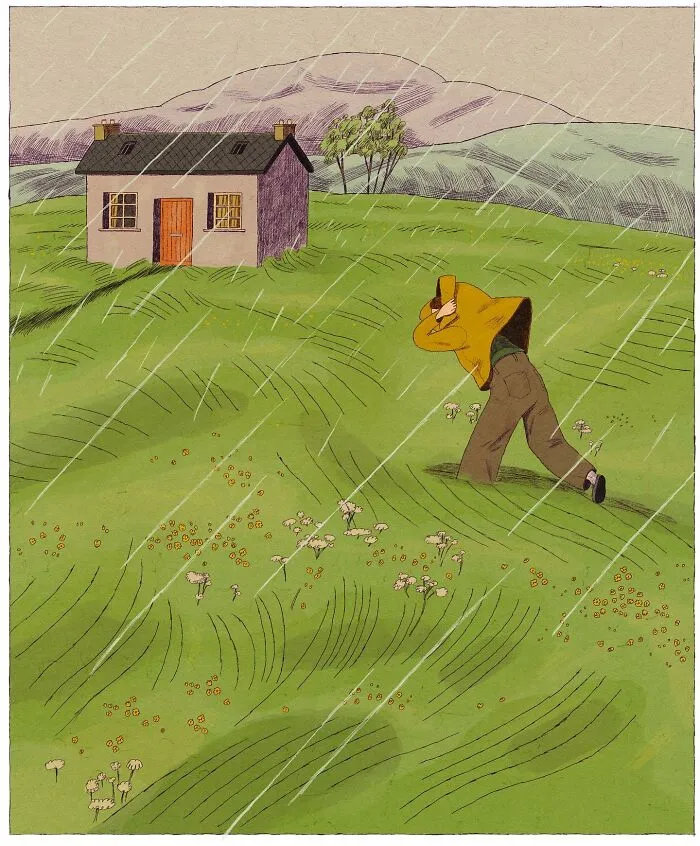 Artist Illustrates Mundane Moments With A Magical Or Absurd Twist (35 Pics)