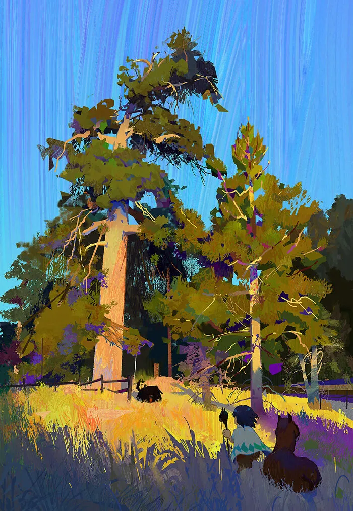 48 Cozy Paintings By A Plein-Air Artist, Angela Sung