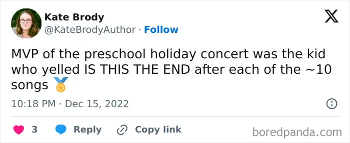 30 Funny Tweets From Parents Who Share Unfiltered Truth About School Christmas Concerts
