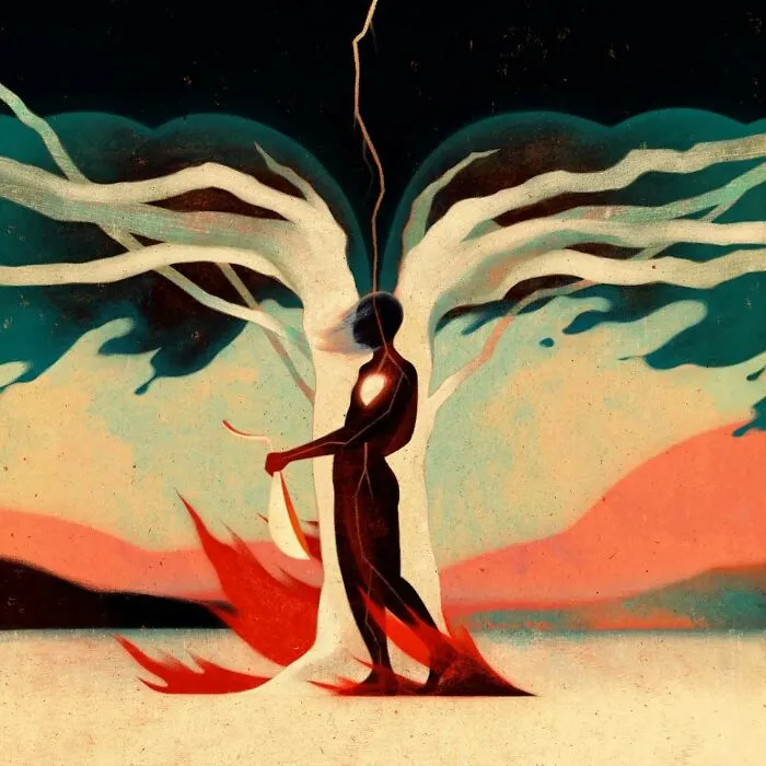 45 Melancholic Thought-Provoking Illustrations By Owen Gent