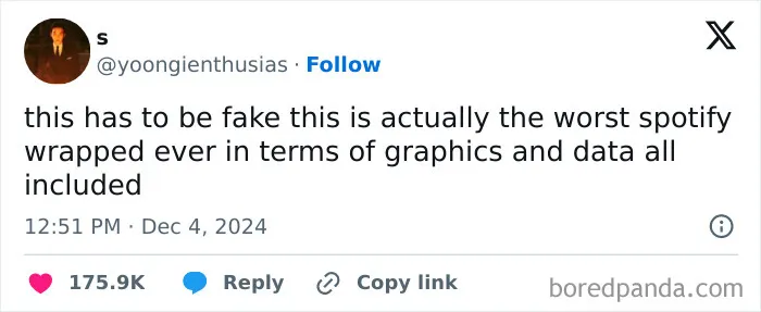 Spotify Wrapped 2024 Finally Drops And Folks Can’t Stop Sharing Their Disappointment (33 Reactions)