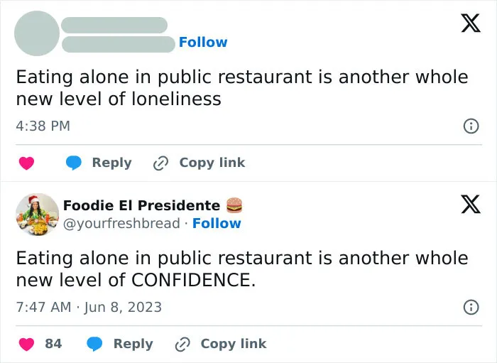 Shout Out To The Solo Eaters