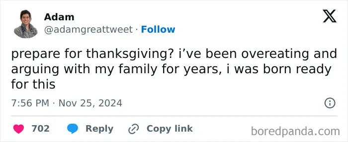 30 People Who Won The Internet With Their Hilarious Thanksgiving Tweets