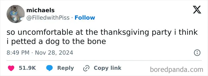 30 People Who Won The Internet With Their Hilarious Thanksgiving Tweets