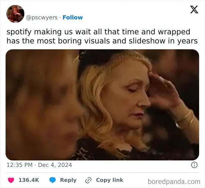 Spotify Wrapped 2024 Finally Drops And Folks Can’t Stop Sharing Their Disappointment (33 Reactions)
