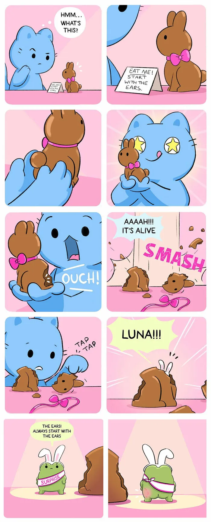 Here Are 31 ‘Foo Bun’ Comics About The Sweet Friendship Between A Cat And A Frog