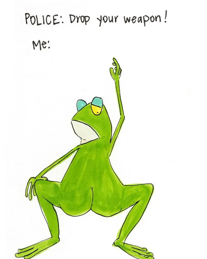 Artist Creates 39 Adorable Frog Illustrations Encouraging Self-Love And Resilience