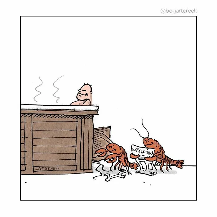 30 Comics That Pack A Joke Into A Single Panel, By Derek Evernden (New Pics)