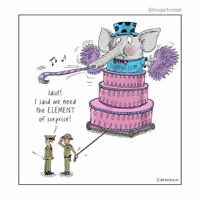 30 Comics That Pack A Joke Into A Single Panel, By Derek Evernden (New Pics)