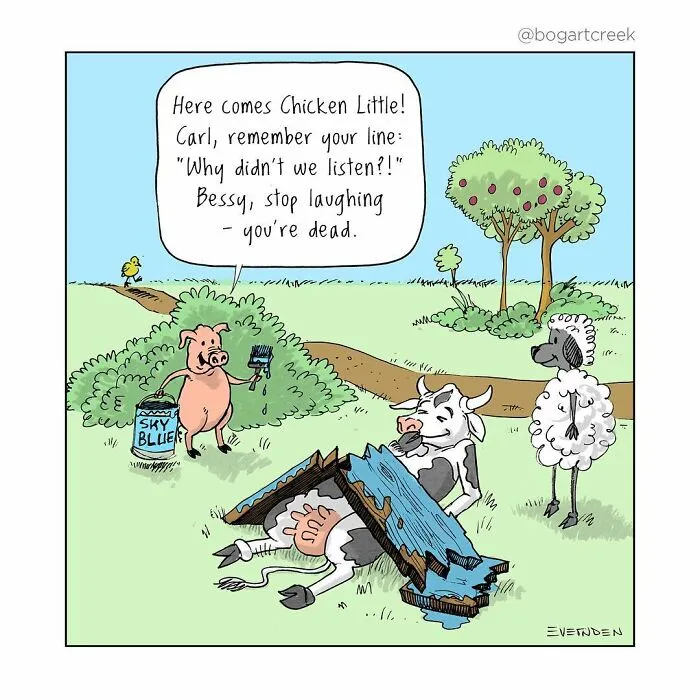 30 Comics That Pack A Joke Into A Single Panel, By Derek Evernden (New Pics)