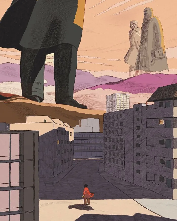 Artist Illustrates Mundane Moments With A Magical Or Absurd Twist (35 Pics)