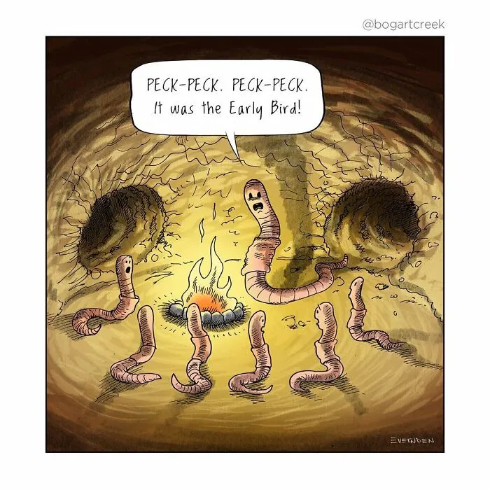 30 Comics That Pack A Joke Into A Single Panel, By Derek Evernden (New Pics)