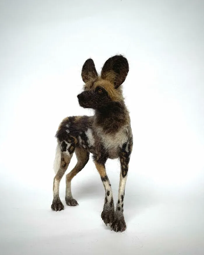 From A Playful Dog To A Wise Owl, This Artist's Needle-Felted Animals Might Make Your Day (30 Pics)
