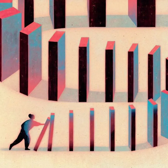 45 Melancholic Thought-Provoking Illustrations By Owen Gent