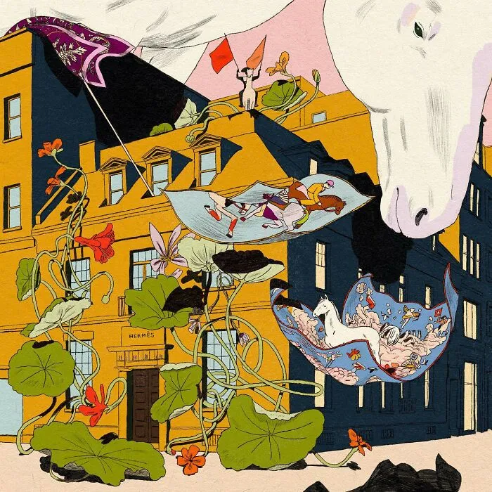 Artist Illustrates Mundane Moments With A Magical Or Absurd Twist (35 Pics)