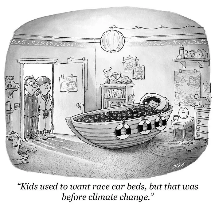 35 Quirky And Clever One-Panel Comics By New Yorker Cartoonist Tom Toro (New Pics)