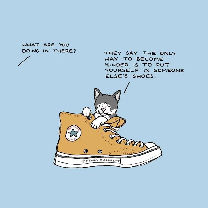 20 Wholesome Cartoons About Social Issues That Many People Can Relate To, By This Artist (New Pics)