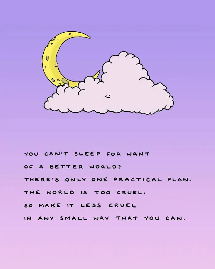 20 Wholesome Cartoons About Social Issues That Many People Can Relate To, By This Artist (New Pics)